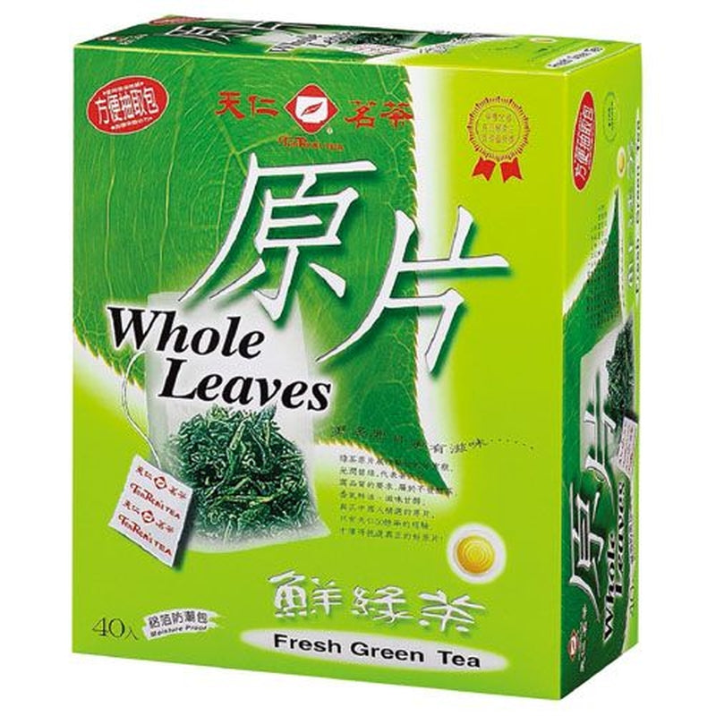 天仁茗茶原片鮮綠茶112g(40入)