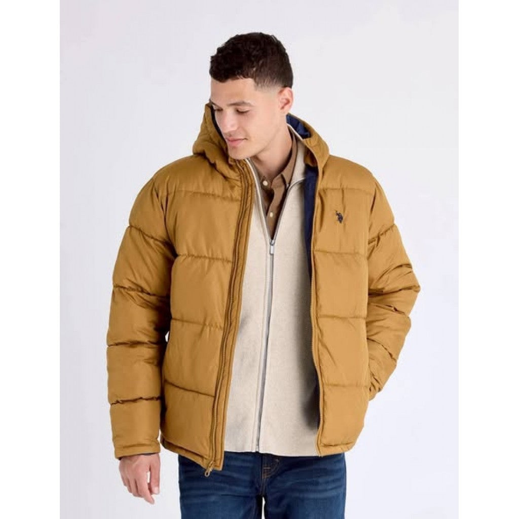 【預購】U.S. Polo Assn.經典鋪棉連帽外套