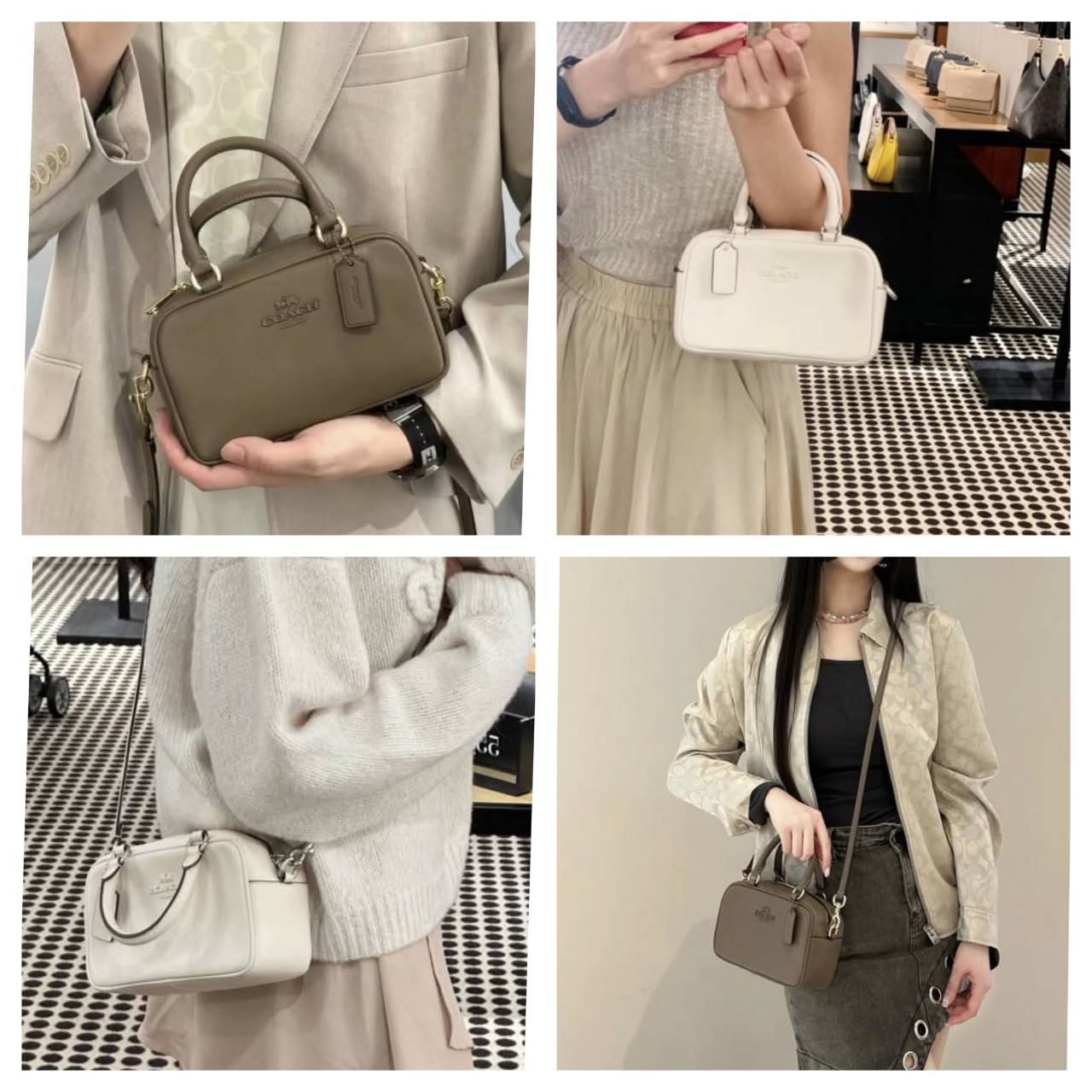 【預購】COACH Satchel 保齡球包