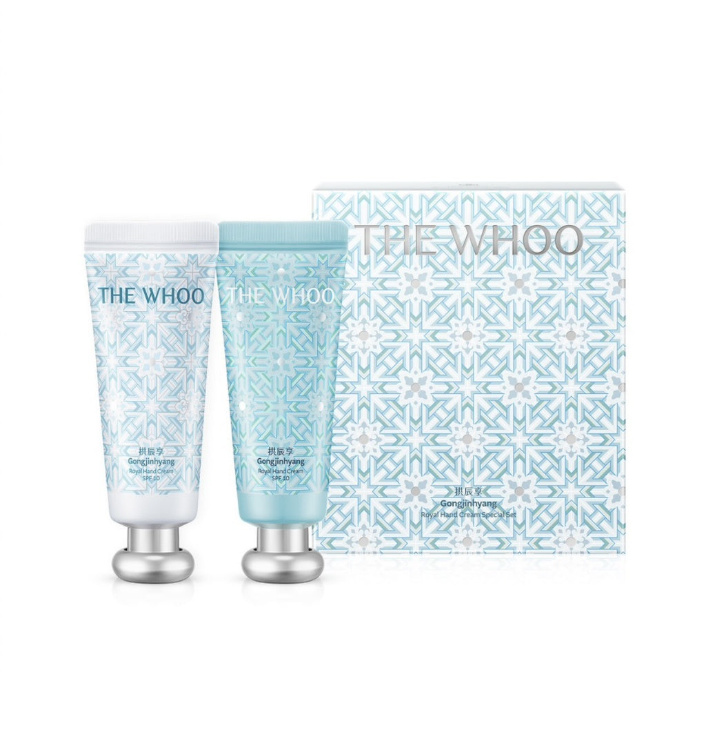 [Pre-order] WHOO Holiday Limited Edition Moisturizing Hand Cream Snow White Gift Set
