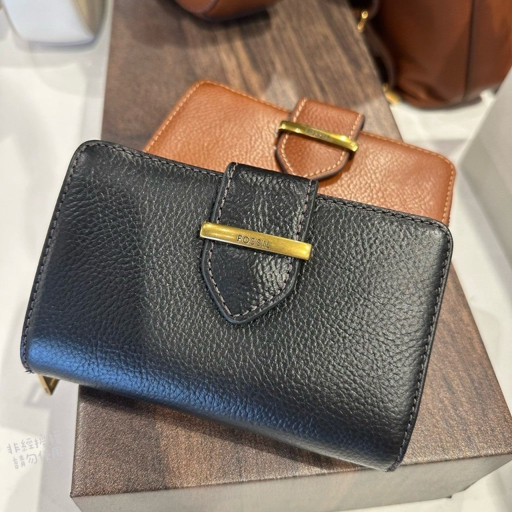 [Pre-order] Fossil Bryce genuine leather decorative buckle clip (USA)