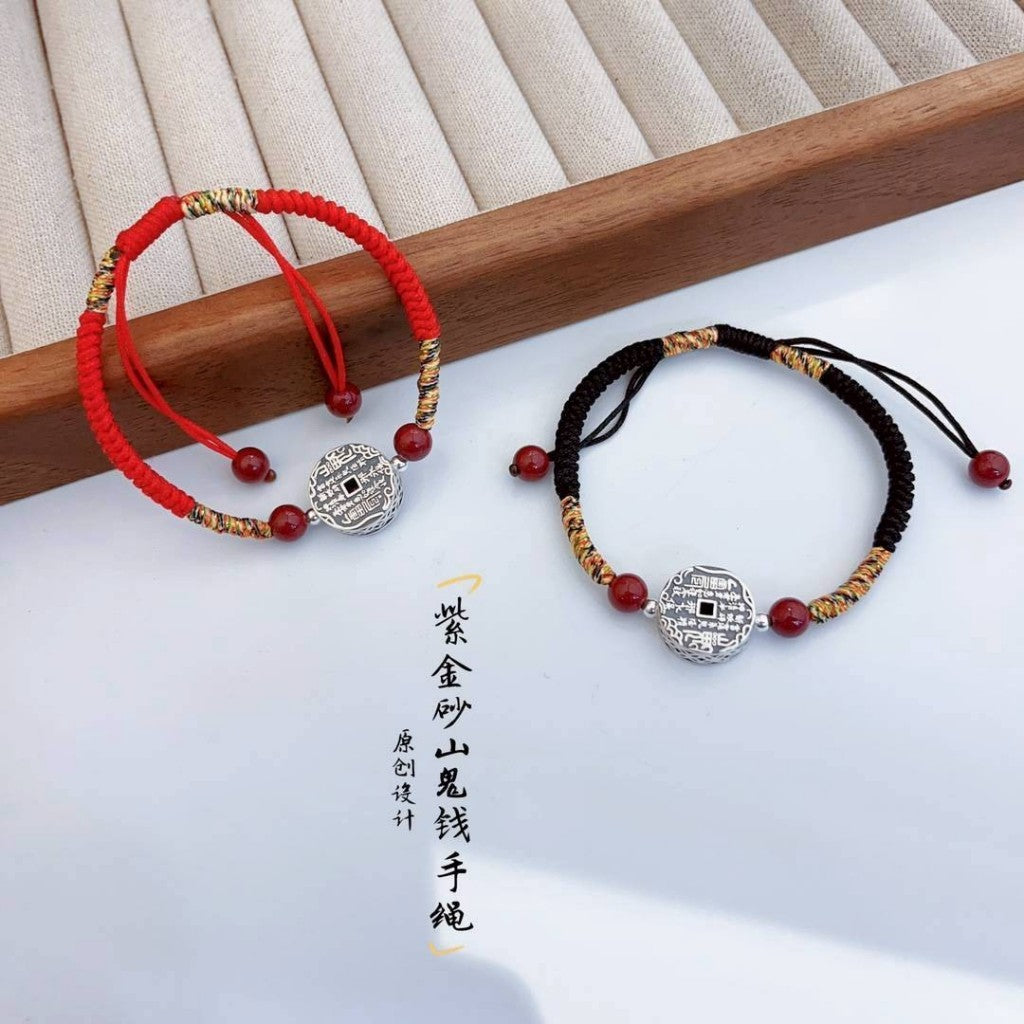 [Pre-order closes on 12/22] Hong Kong HK1229 Purple Sand Mountain Ghost Money Bracelet